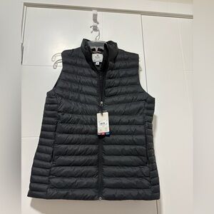Elegant Black Quilted Vest for Women